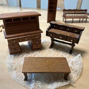 Vintage Dollhouse Furniture and Accessories